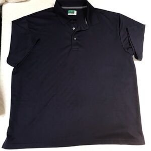 Ben Hogan Performance Power Navy Polo, Mens Size 2XL EUC Really Nice Shirt 👔